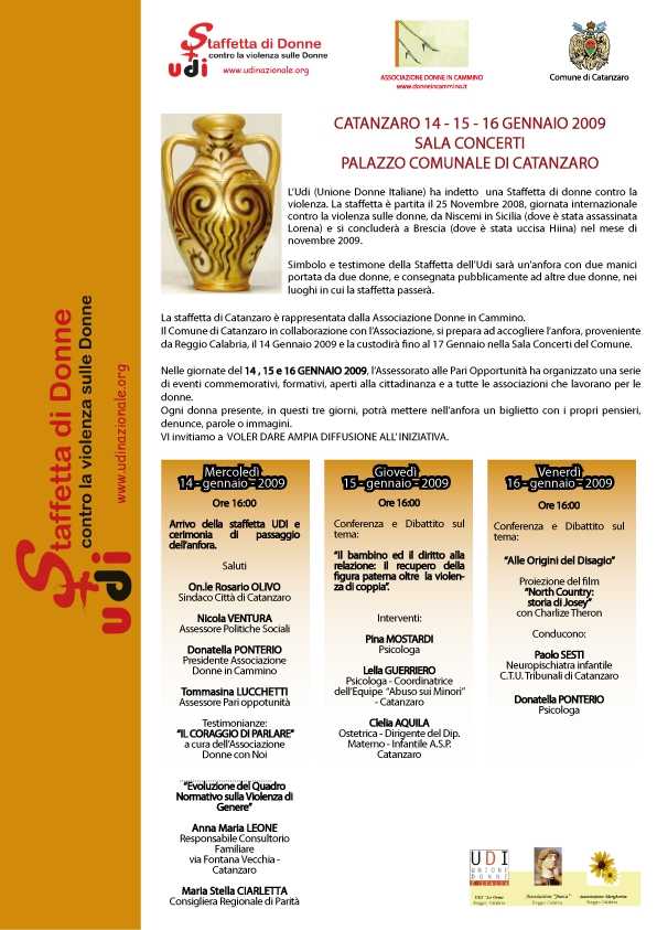 STAFFETTA 
 DELLE DONNE 5 vol3UDI - STAFFETTA 
 DELLE DONNE