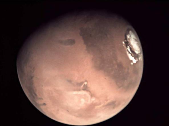 marte2 - MARTE:  C'E' UN LAGO DI ACQUA SALATA. PIU' VICINA LA SCOPERTA DI FORME  DI VITA